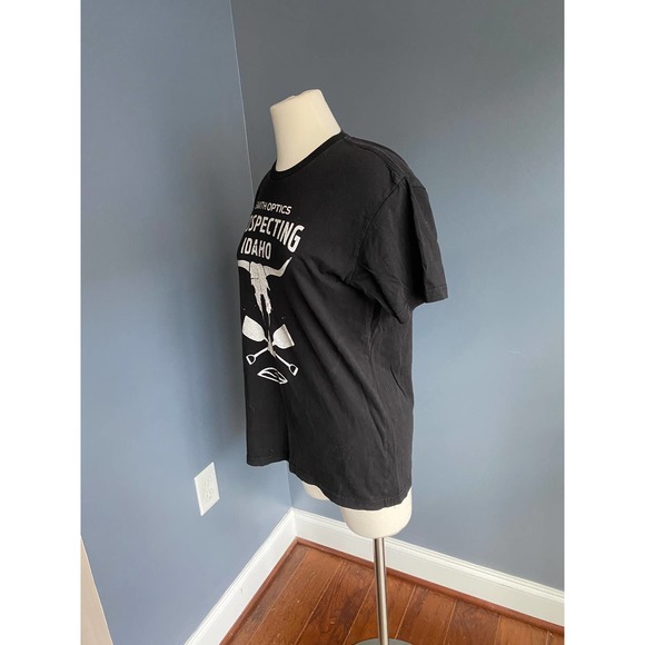 Men's Black indie t shirt, size Medium - Picture 3 of 7